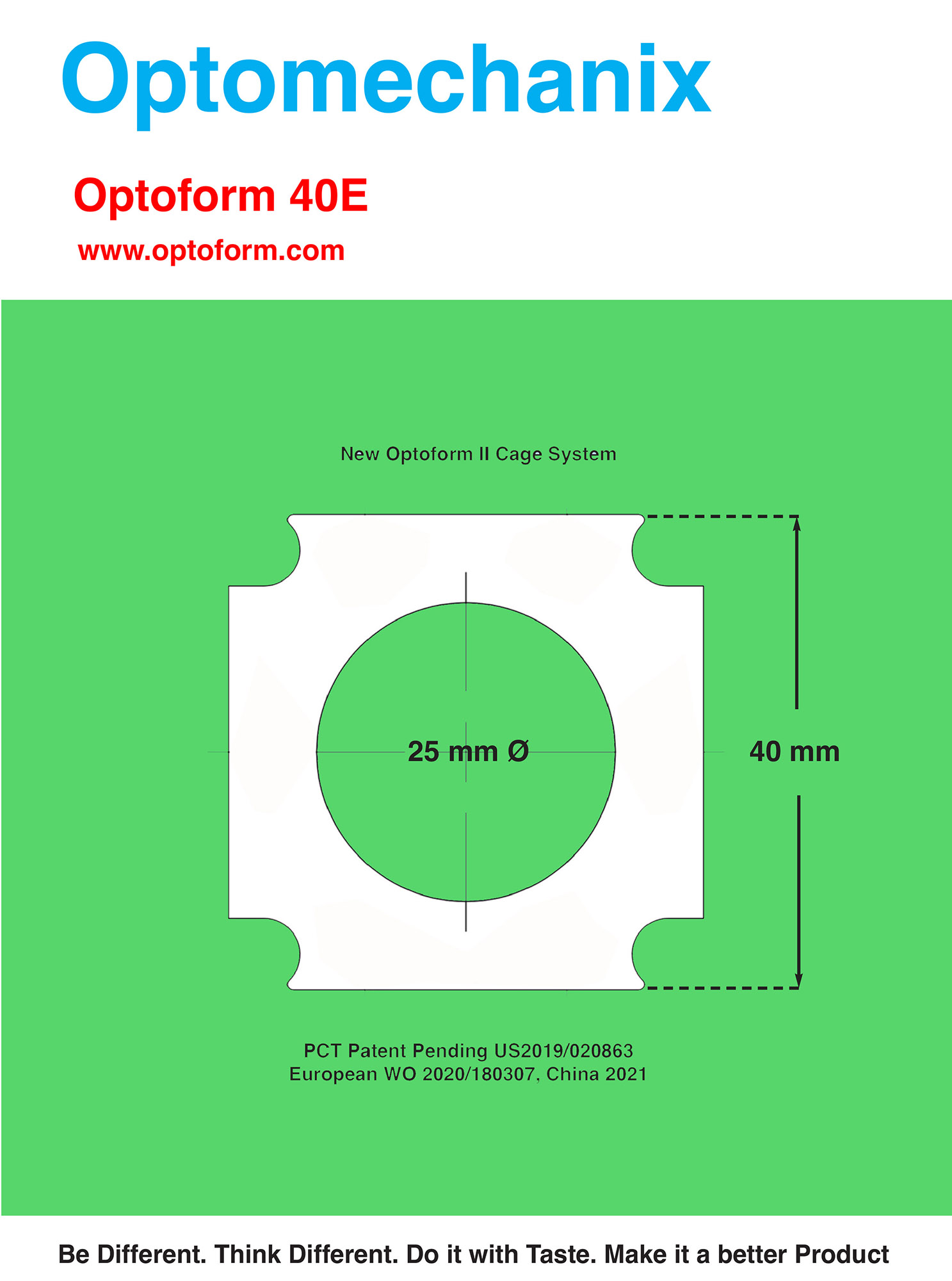 Optoform 40E